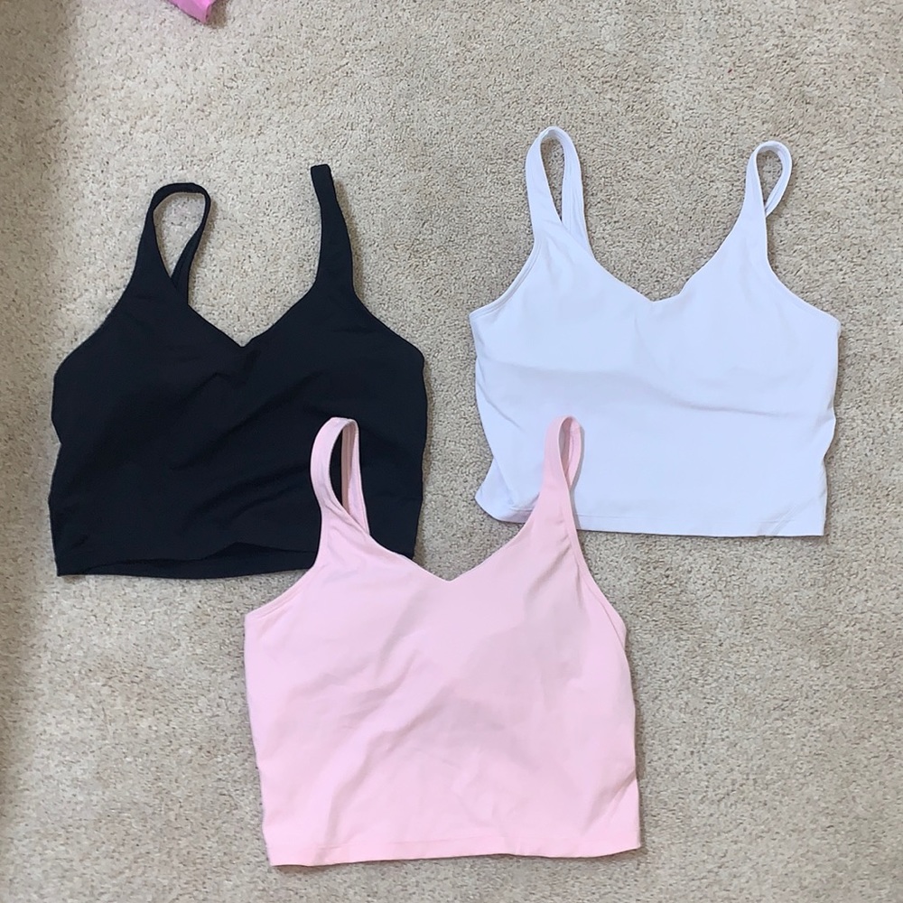 3 pack of lululemon align tank dupes from Amazon
